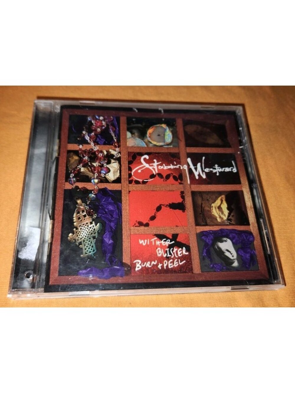 STABBING WESTWARD cd WITHER BLISTER BURN & PEEL 1996 Columbia Industrial Rock
